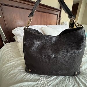 Cole Haan Brown Leather Hobo Bag